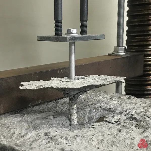 混凝土壓縮測試設置