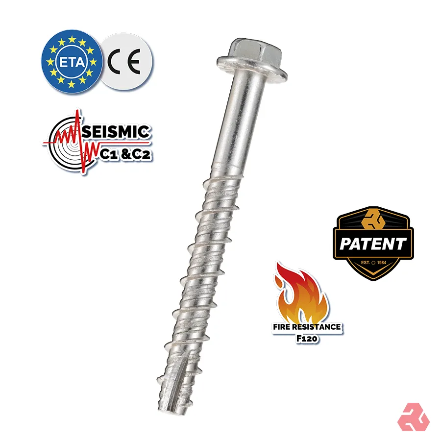 專利防震防火螺絲